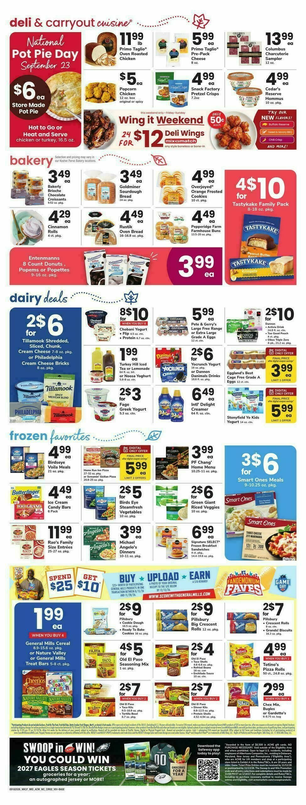 ACME Markets Weekly Ad from September 18