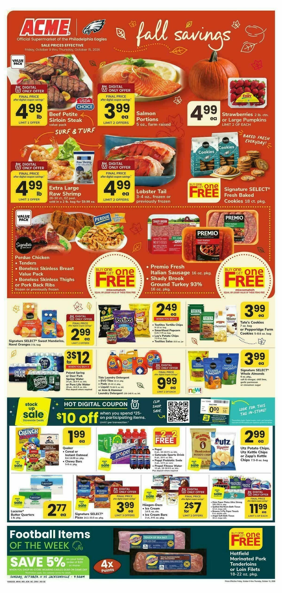 ACME Markets Weekly Ad from October 9