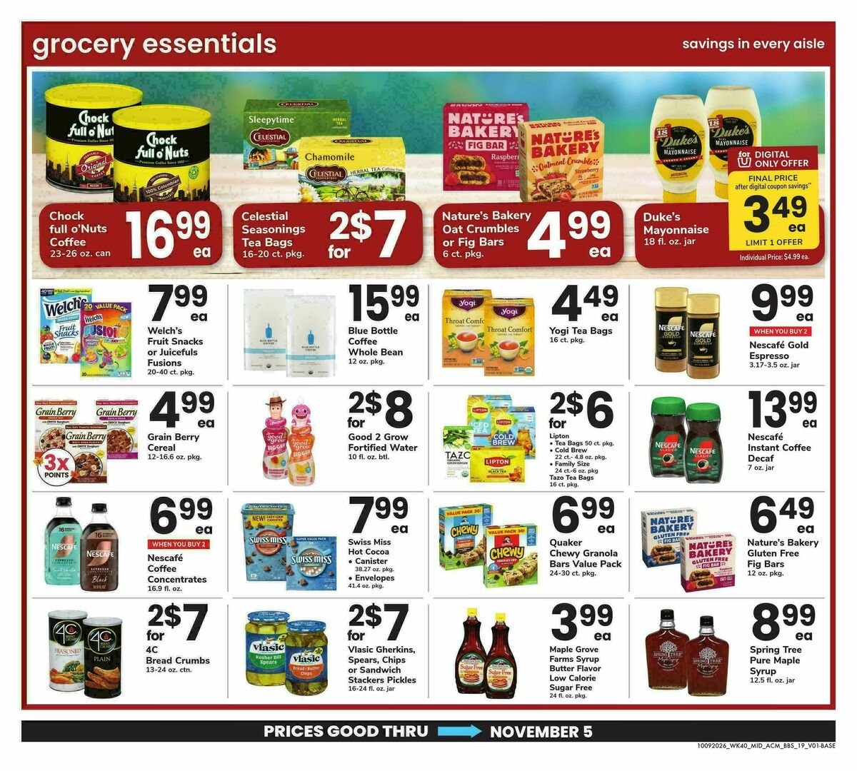 ACME Markets Big Book of Savings Weekly Ad from October 9