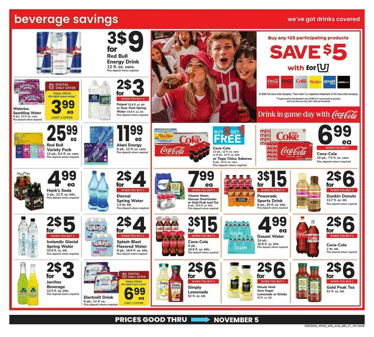 ACME Markets Big Book of Savings Weekly Ad from October 9