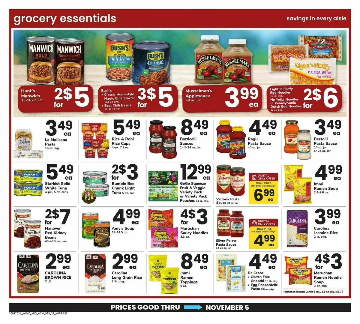 ACME Markets Big Book of Savings Weekly Ad from October 9