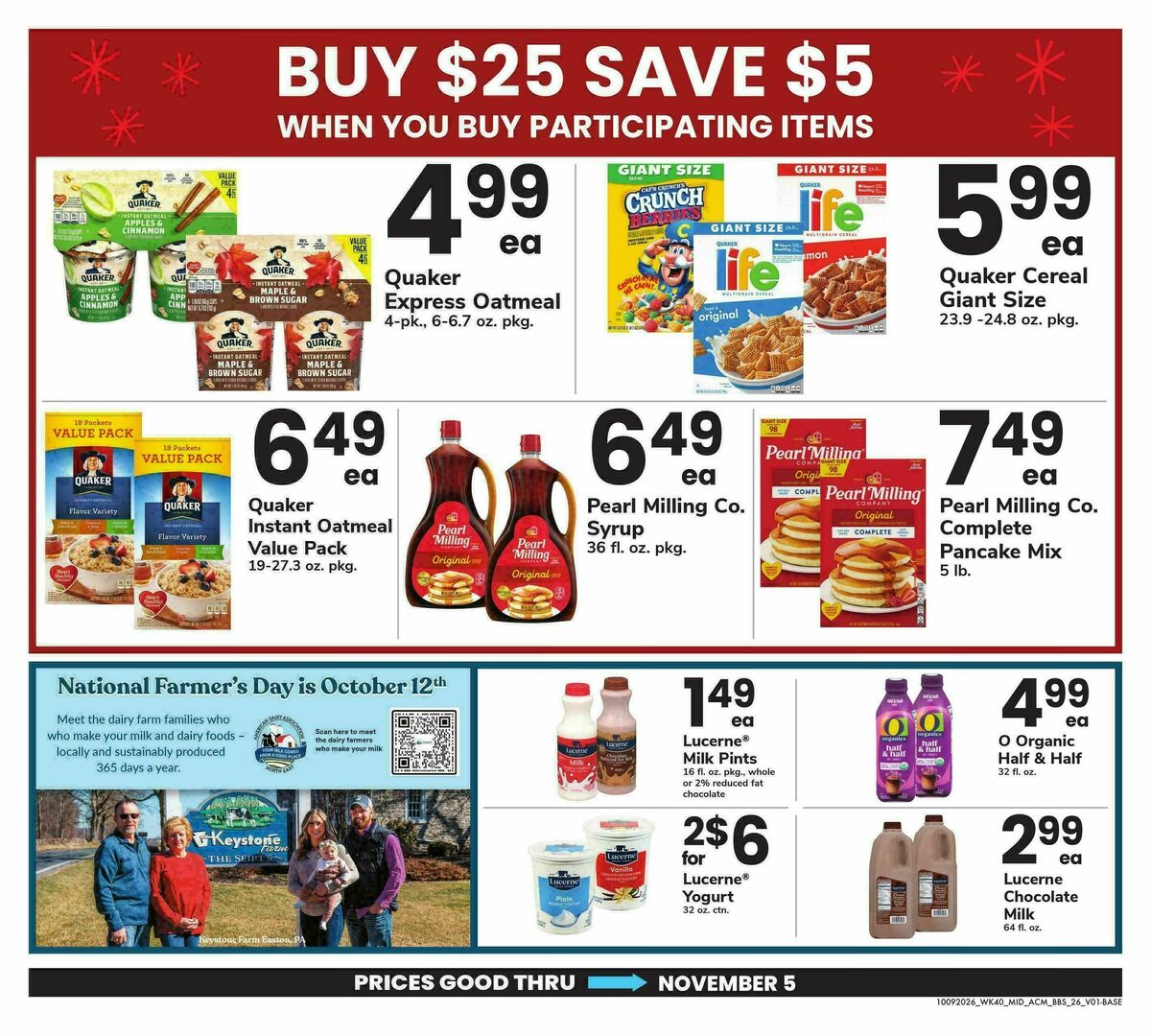 ACME Markets Big Book of Savings Weekly Ad from October 9