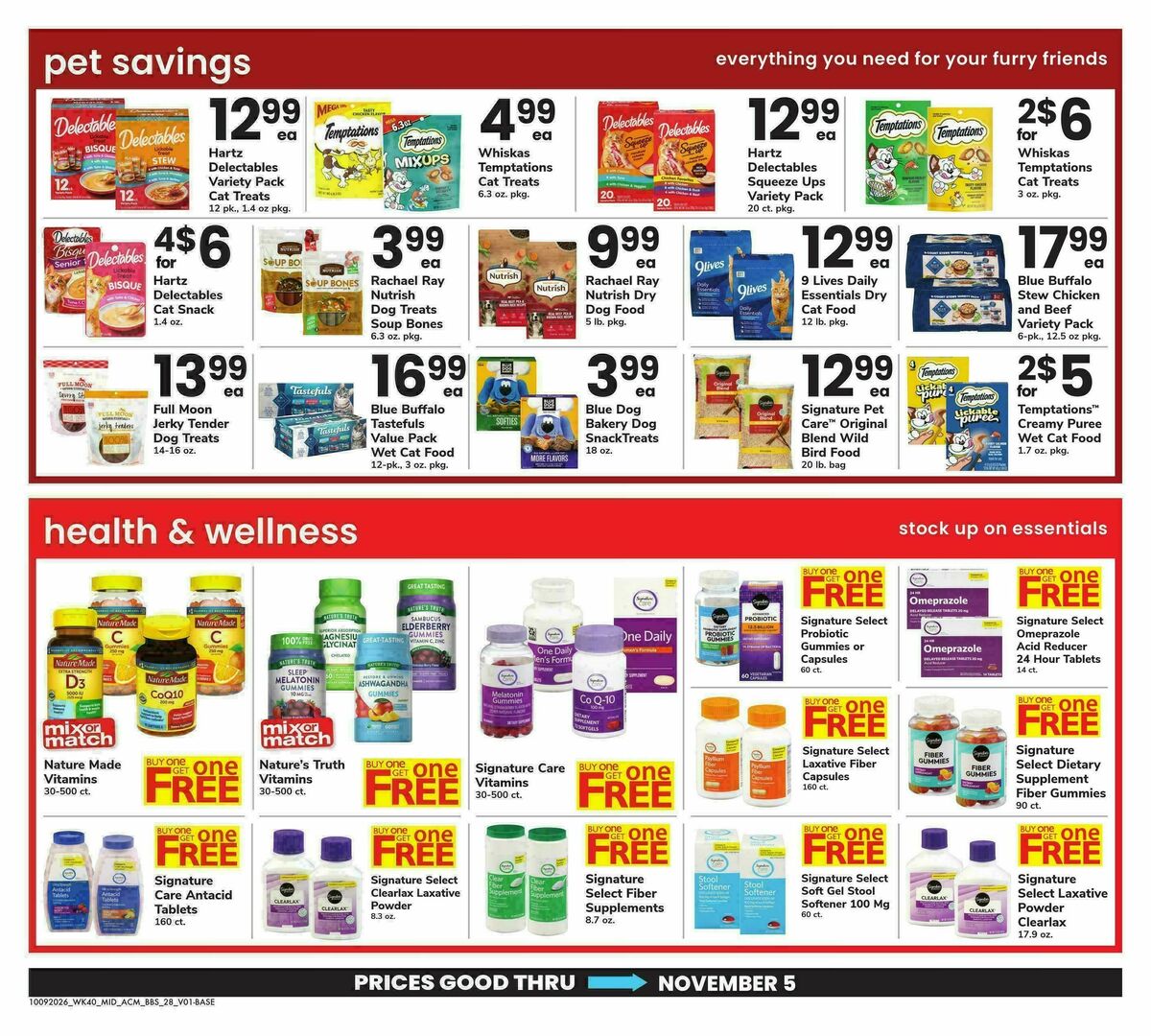 ACME Markets Big Book of Savings Weekly Ad from October 9