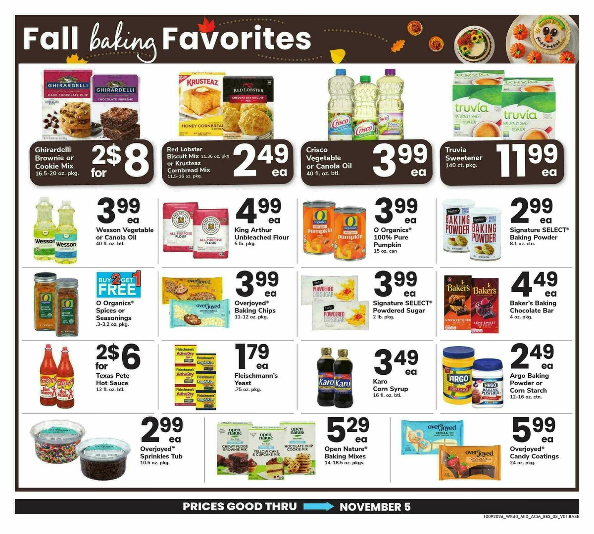 ACME Markets Big Book of Savings Weekly Ad from October 9