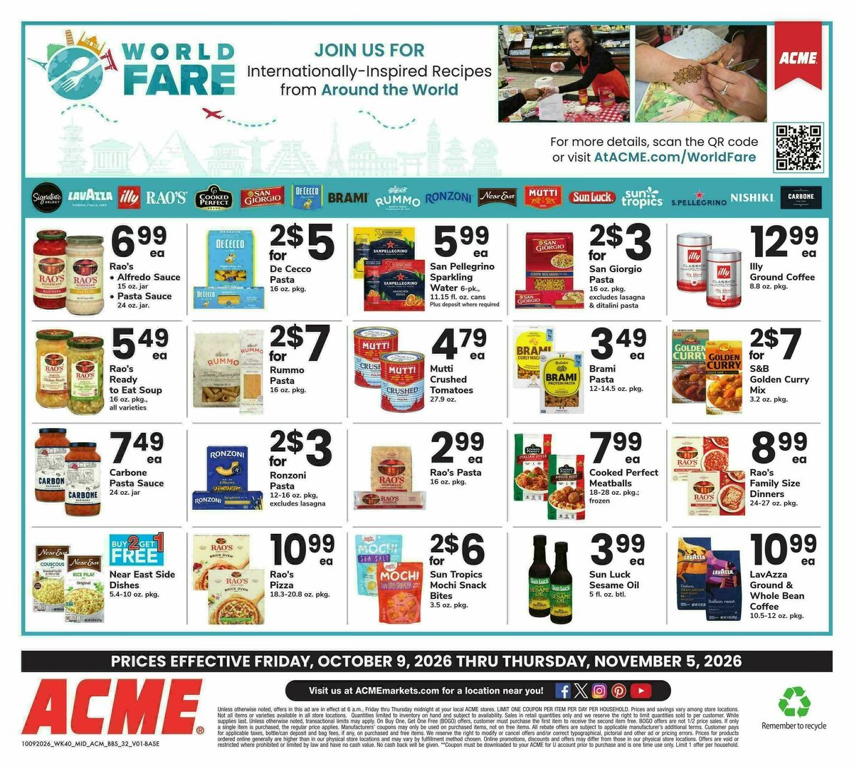 ACME Markets Big Book of Savings Weekly Ad from October 9