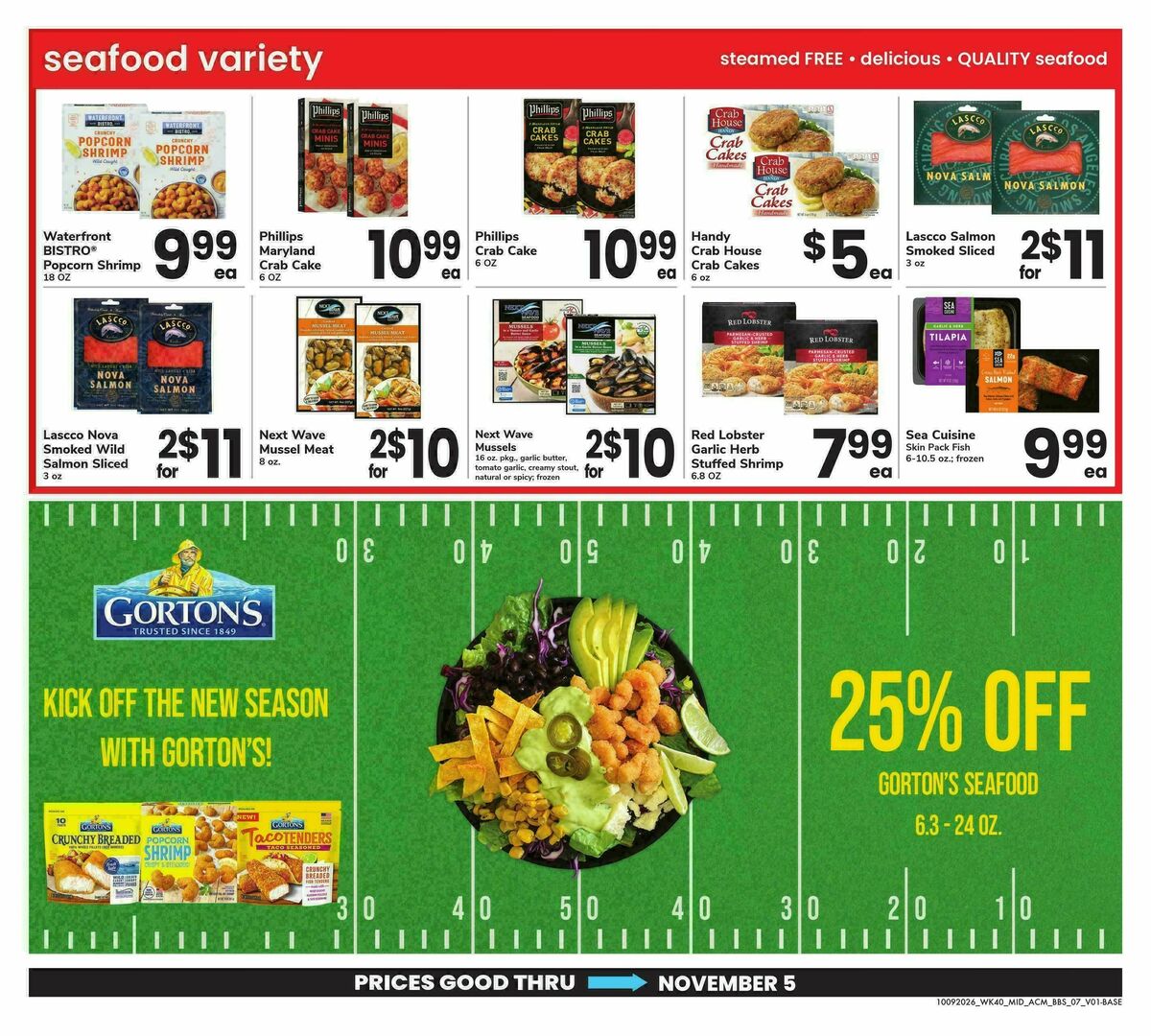 ACME Markets Big Book of Savings Weekly Ad from October 9
