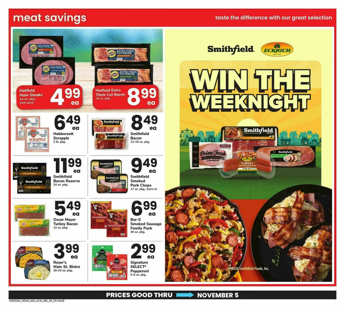 ACME Markets Big Book of Savings Weekly Ad from October 9