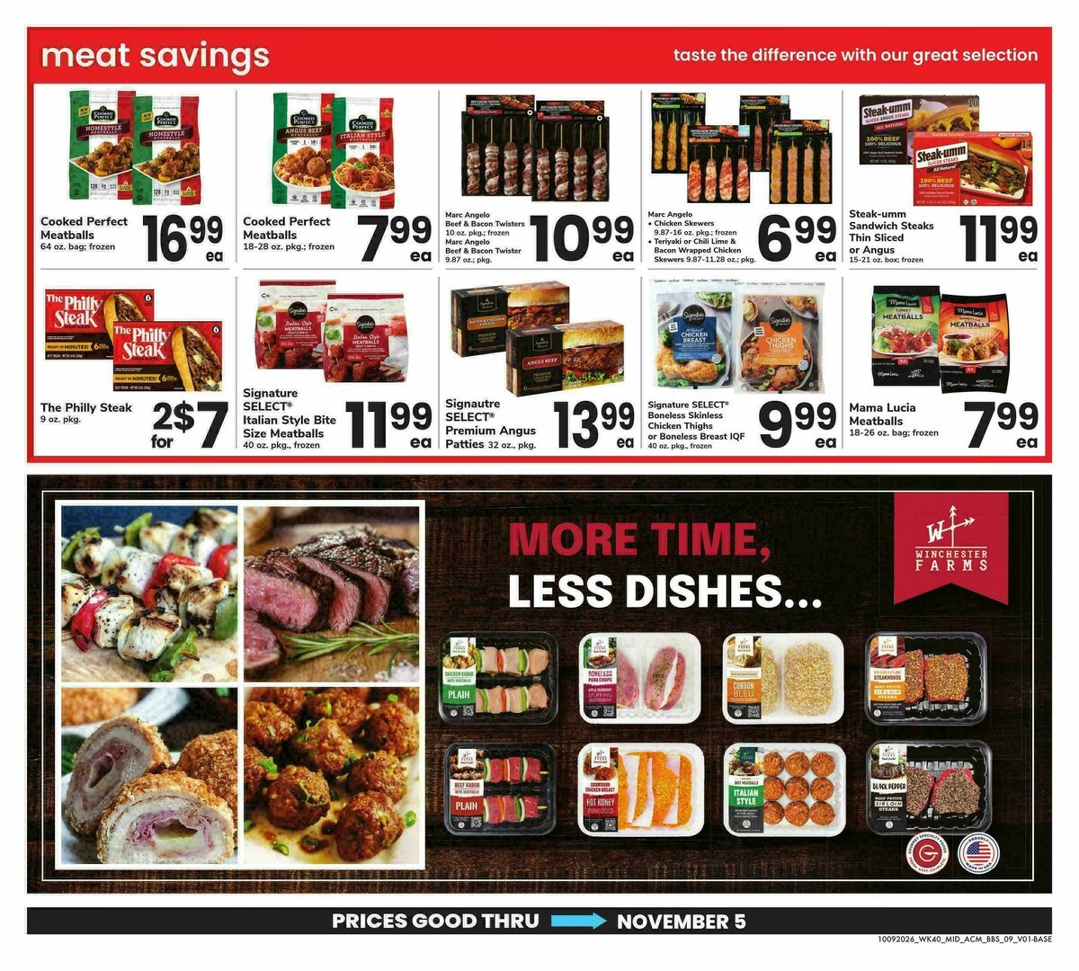 ACME Markets Big Book of Savings Weekly Ad from October 9