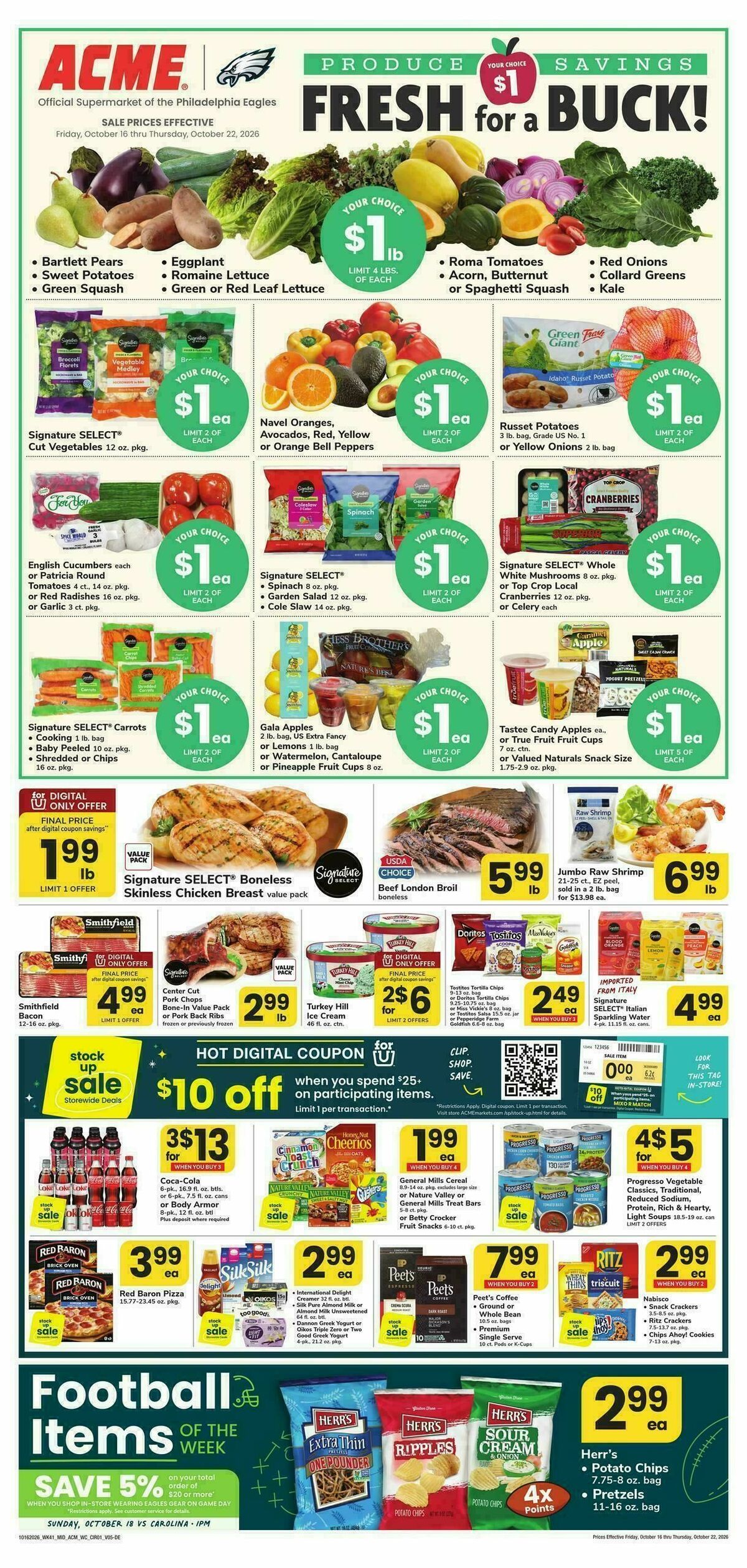 ACME Markets Weekly Ad from October 16