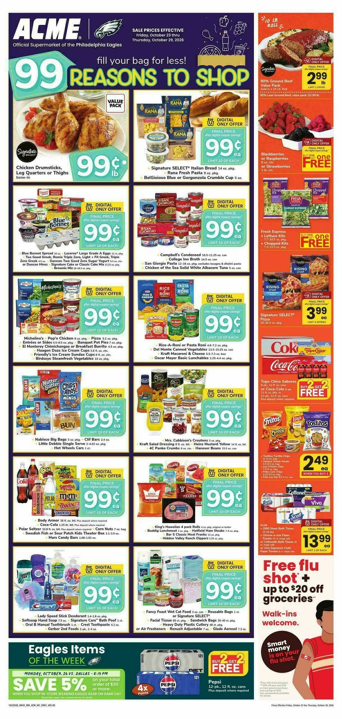 ACME Markets Weekly Ad from October 23
