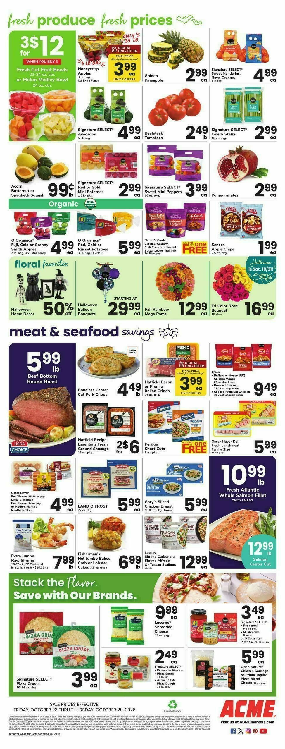 ACME Markets Weekly Ad from October 23
