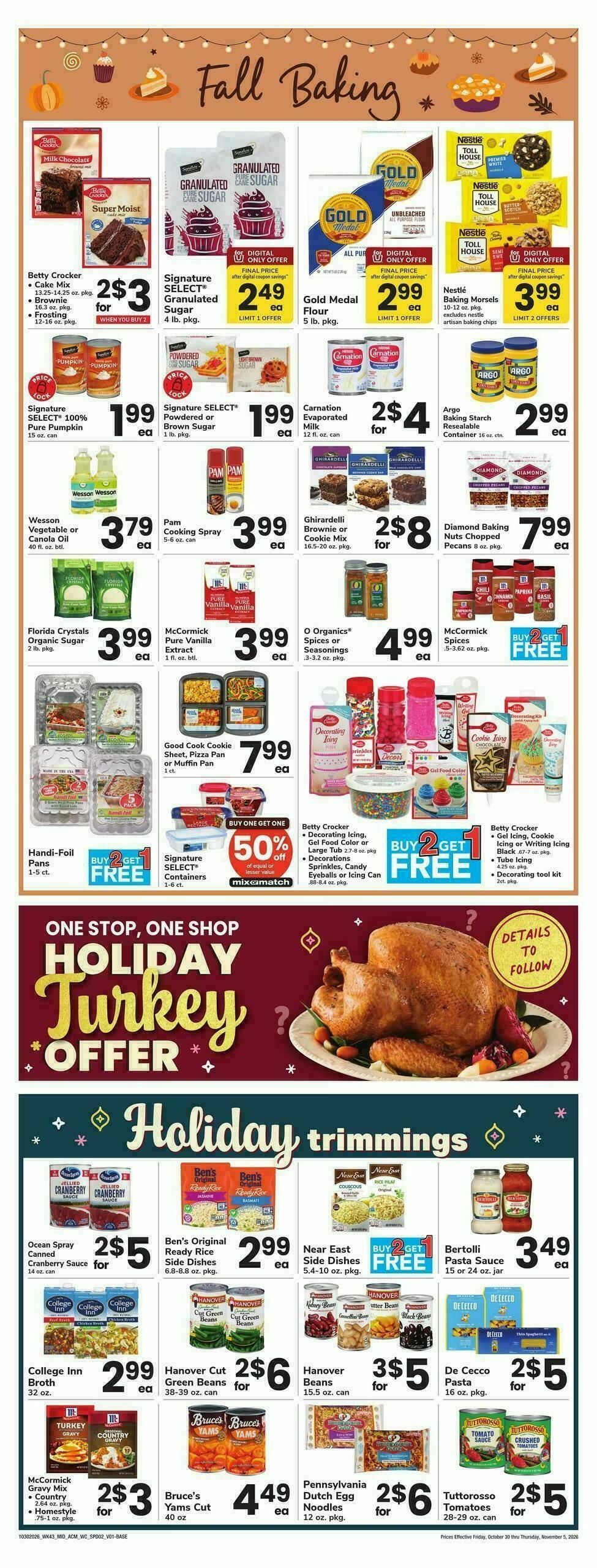 ACME Markets Weekly Ad from October 30