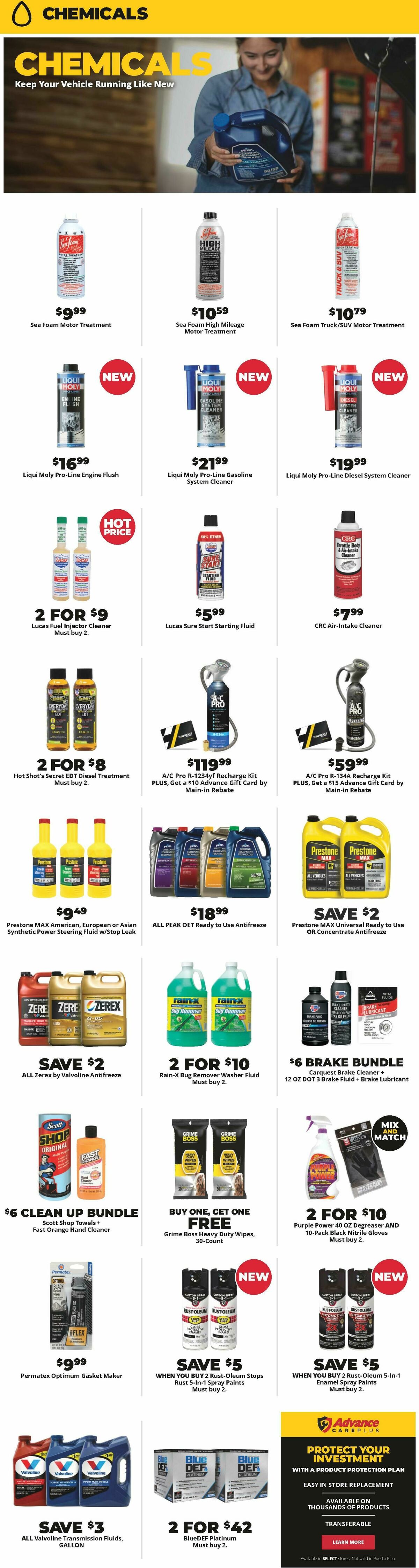Advance Auto Parts Weekly Ad from May 1