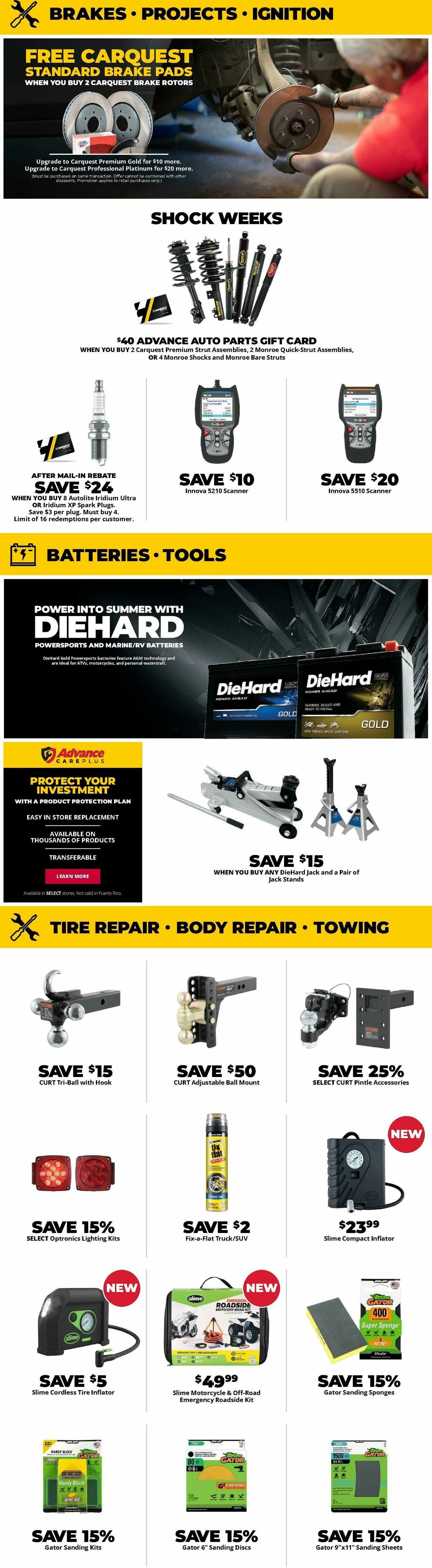 Advance Auto Parts Weekly Ad from June 26