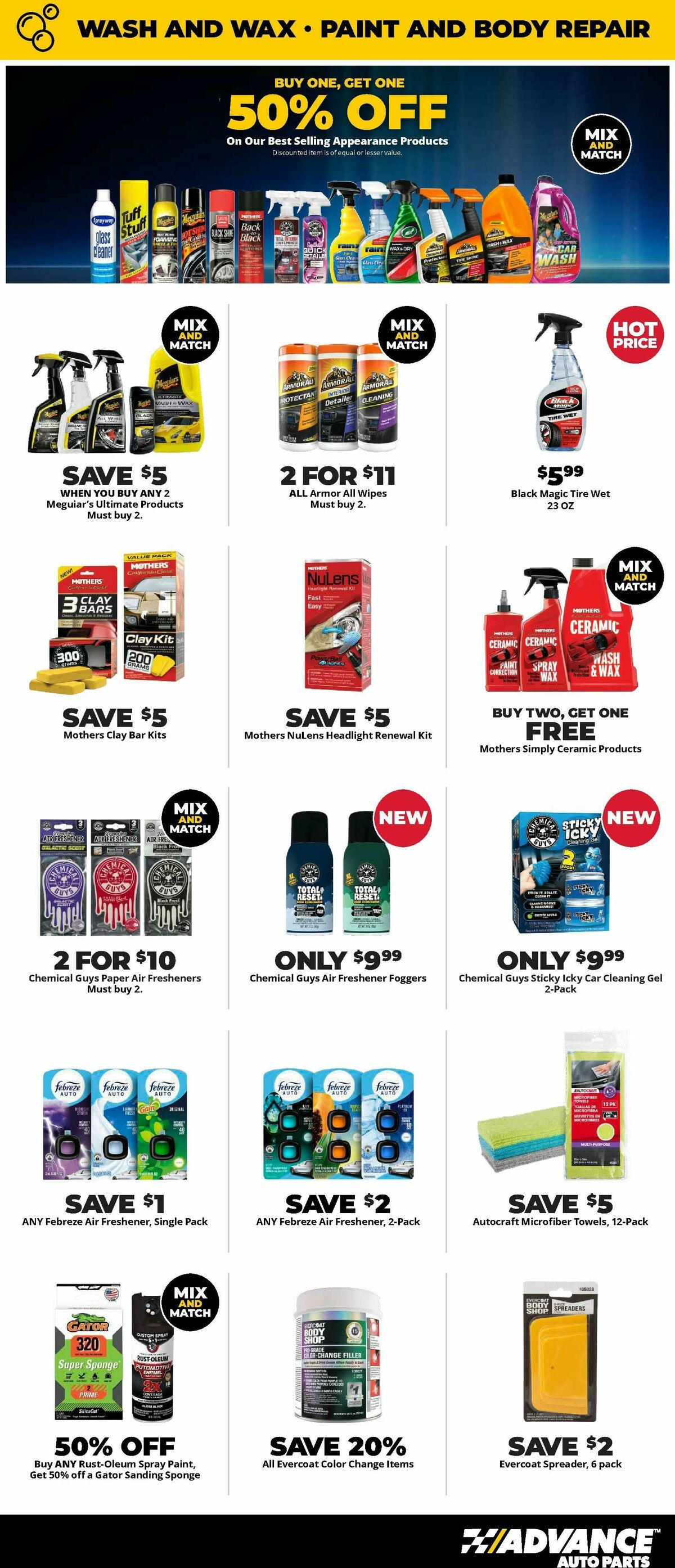 Advance Auto Parts Weekly Ad from July 31