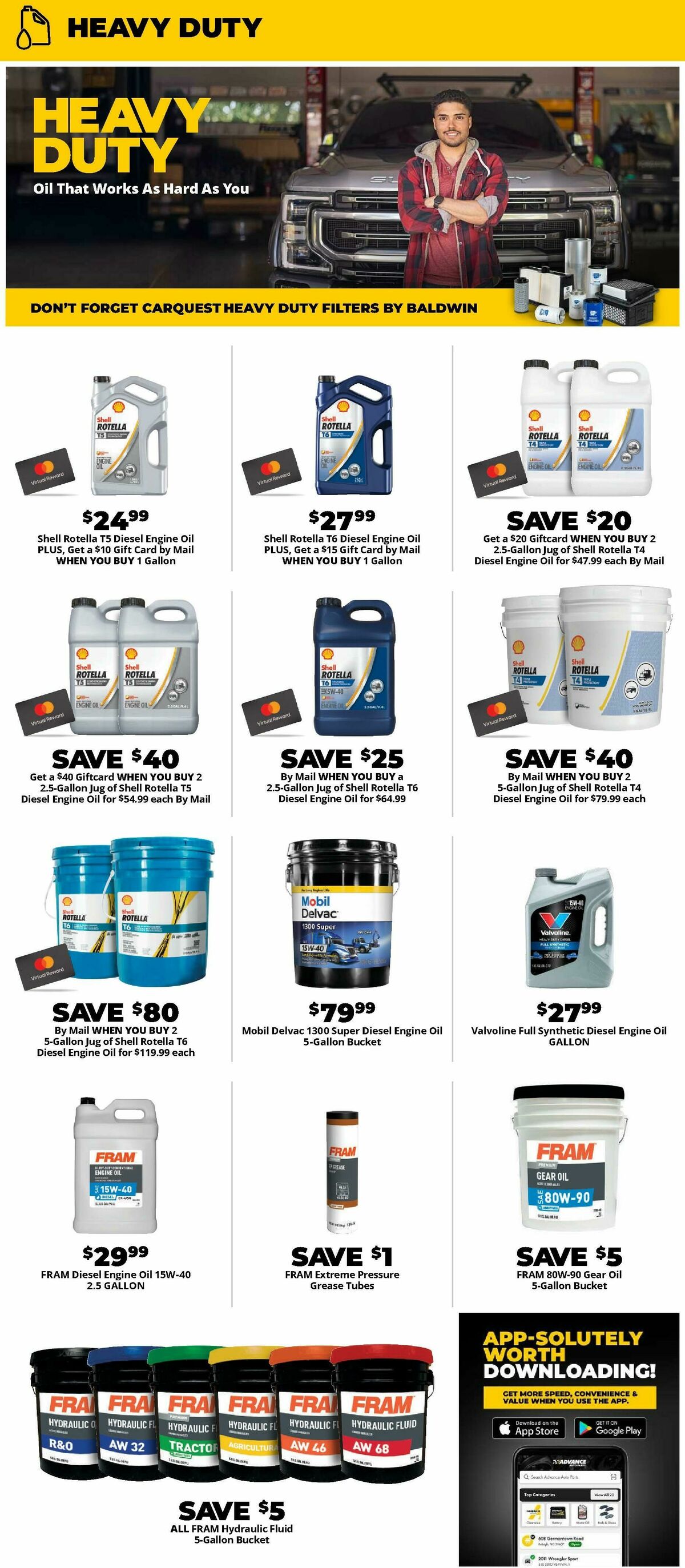 Advance Auto Parts Weekly Ad from August 28