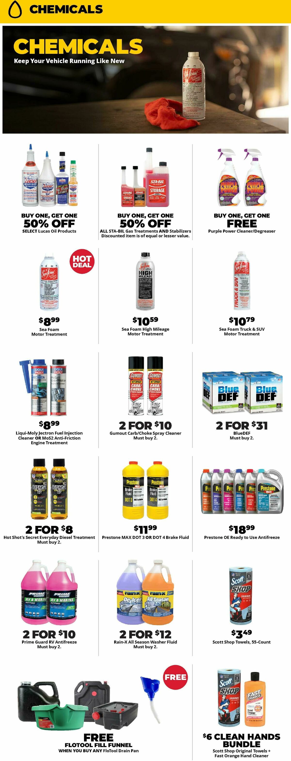 Advance Auto Parts Weekly Ad from September 25