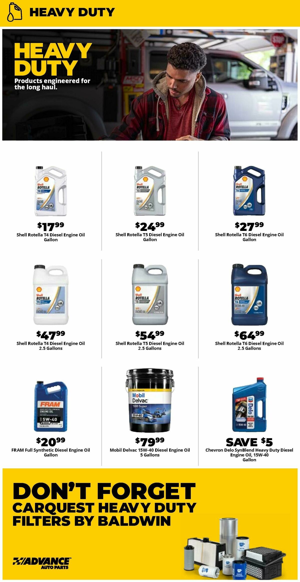 Advance Auto Parts Weekly Ad from January 4