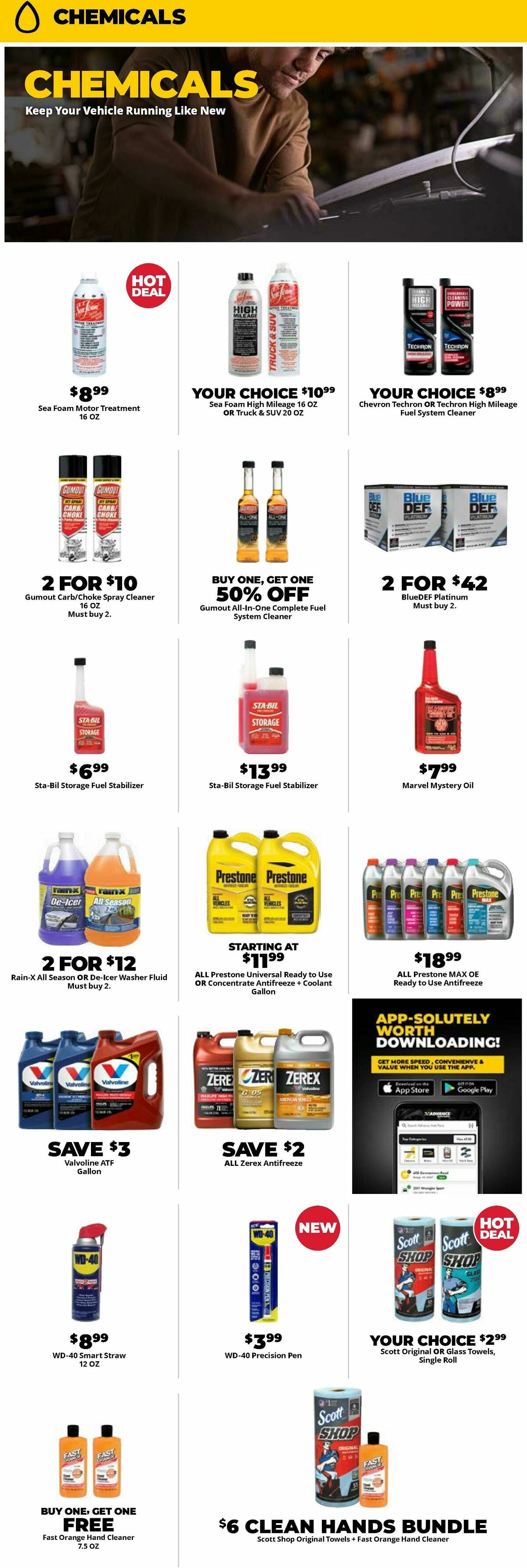 Advance Auto Parts Weekly Ad from January 4