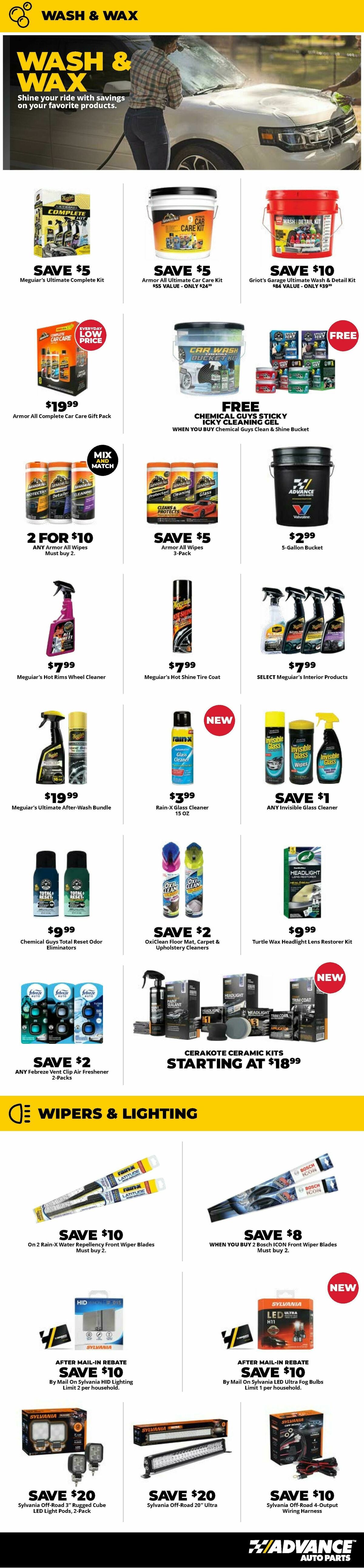 Advance Auto Parts Weekly Ad from January 4