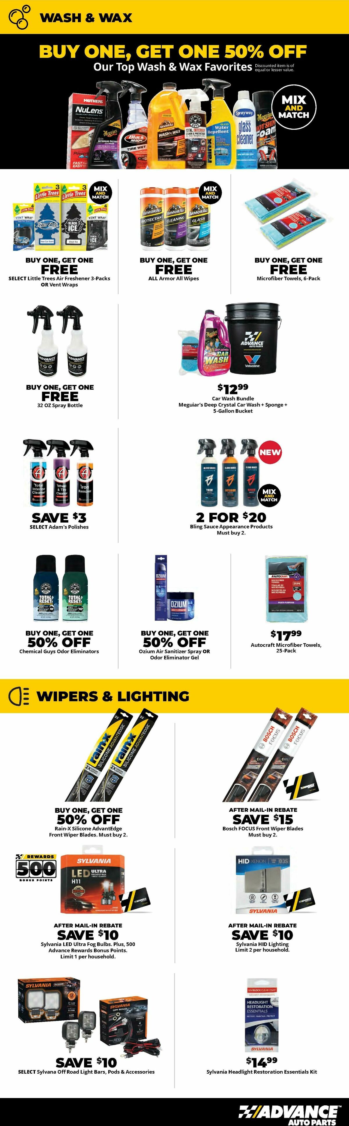 Advance Auto Parts Weekly Ad from March 1