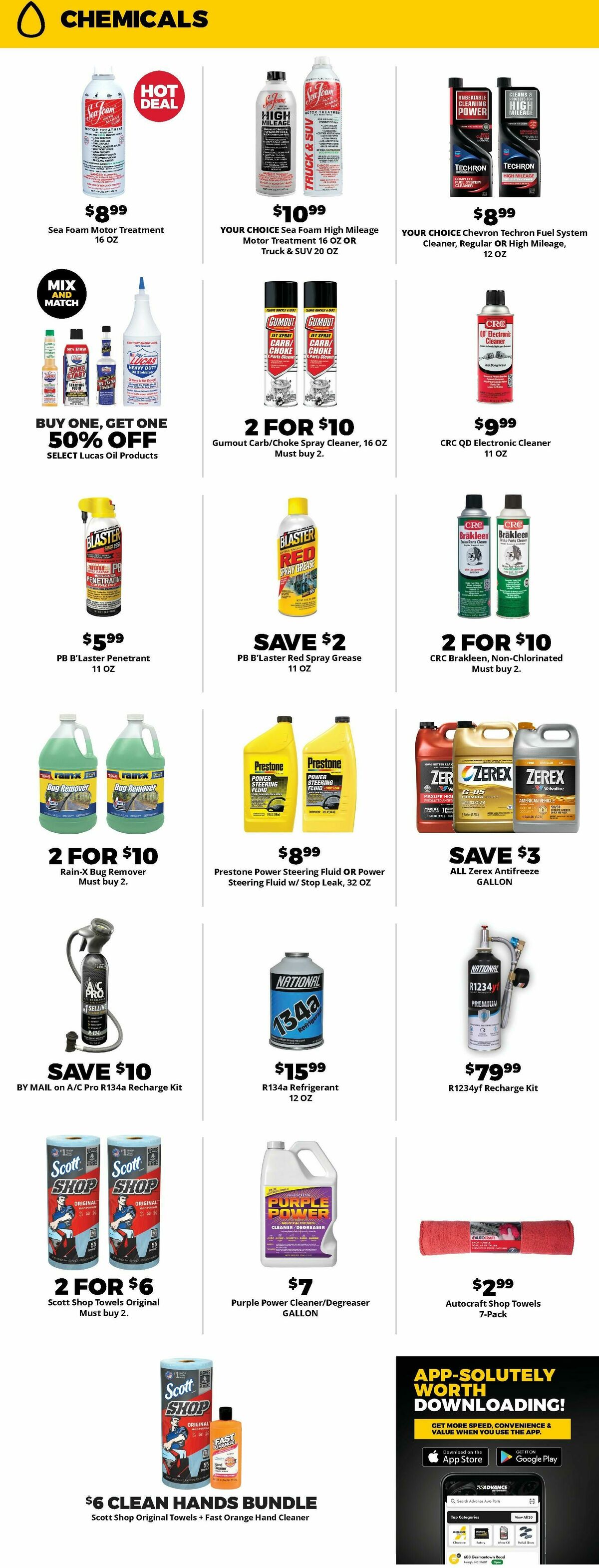 Advance Auto Parts Weekly Ad from April 26