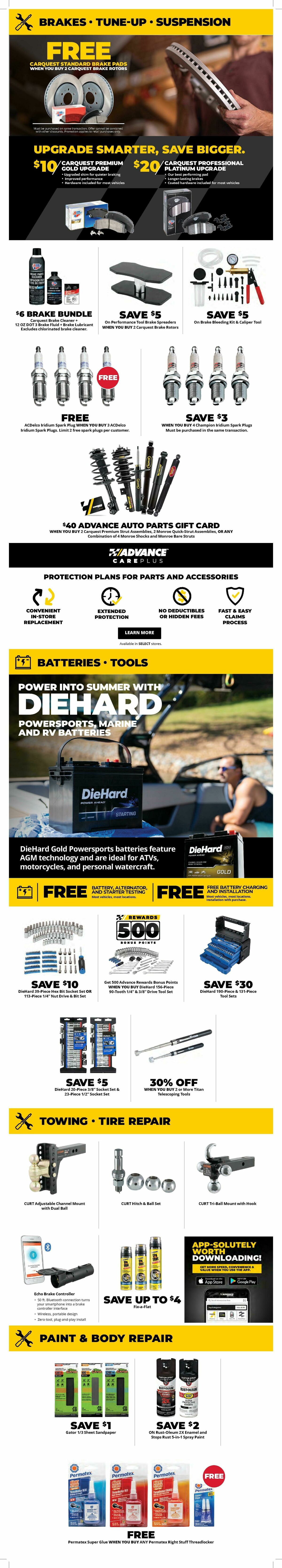 Advance Auto Parts Weekly Ad from June 21