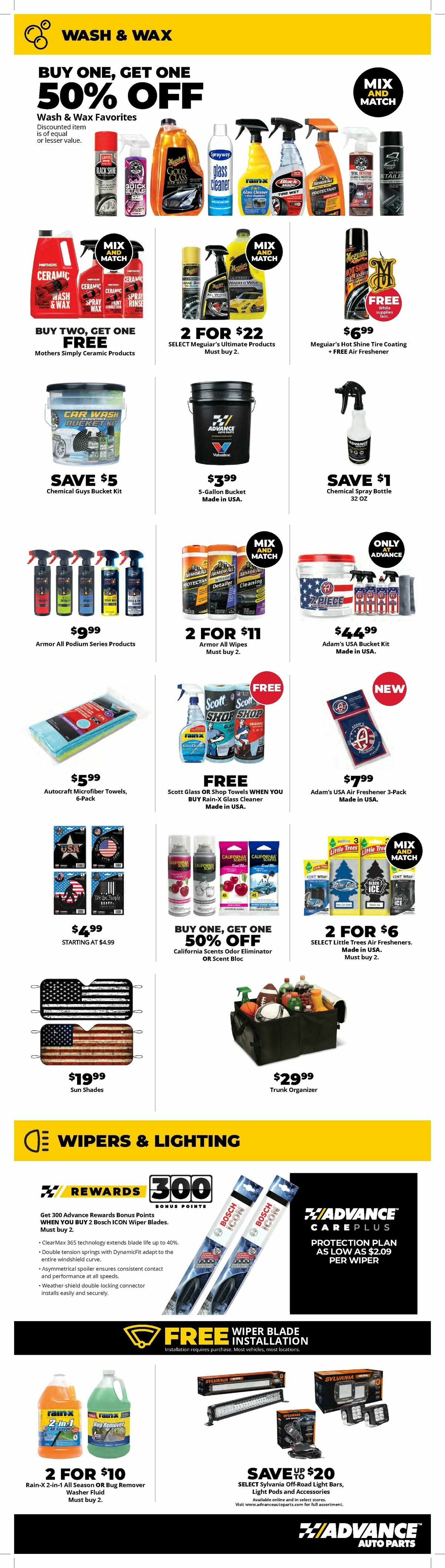 Advance Auto Parts Weekly Ad from June 21