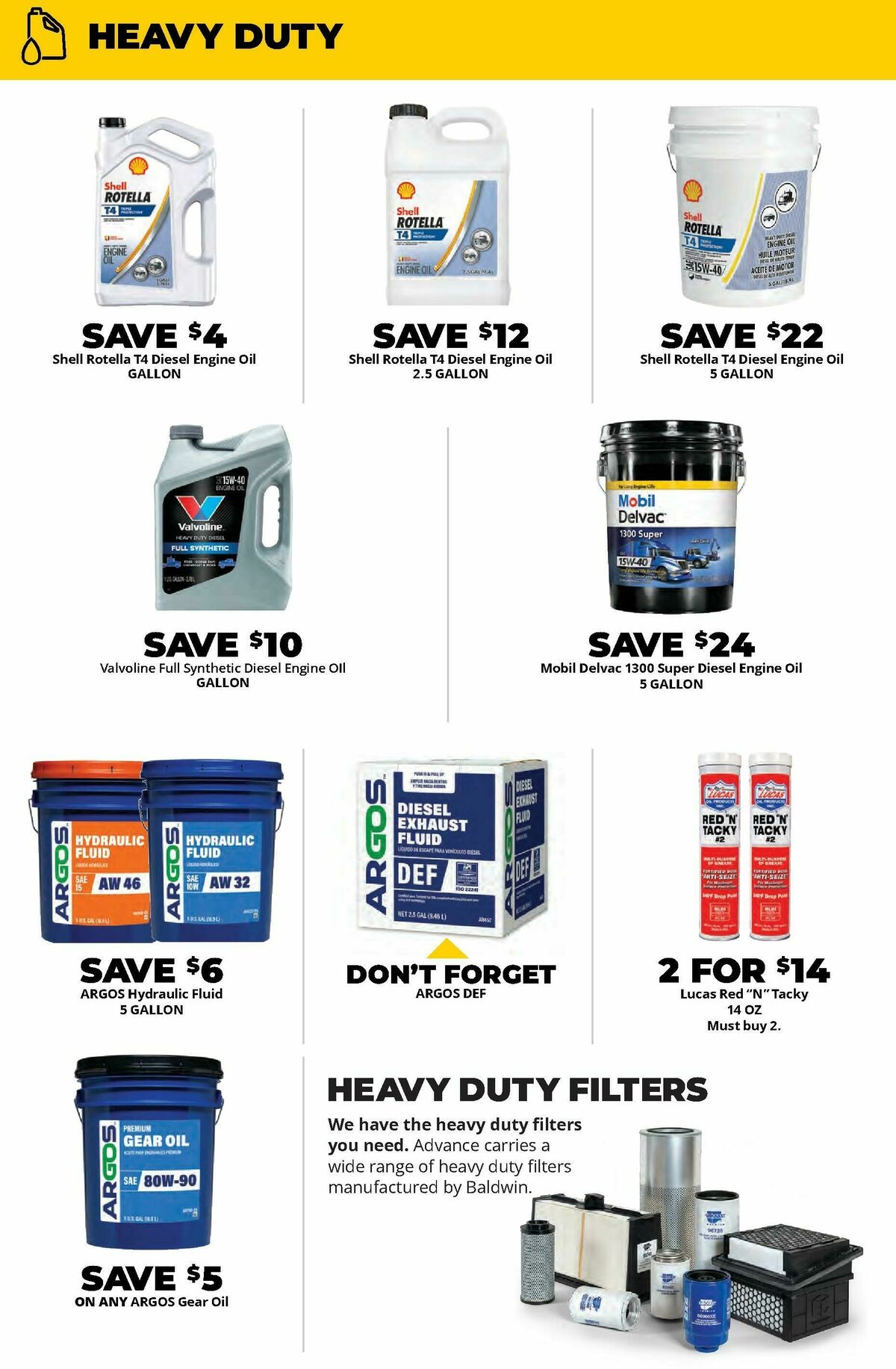 Advance Auto Parts Weekly Ad from August 16
