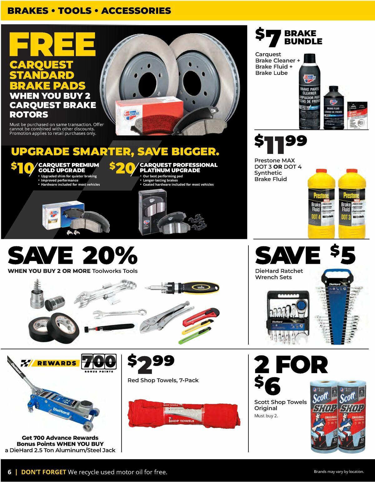 Advance Auto Parts Weekly Ad from September 13