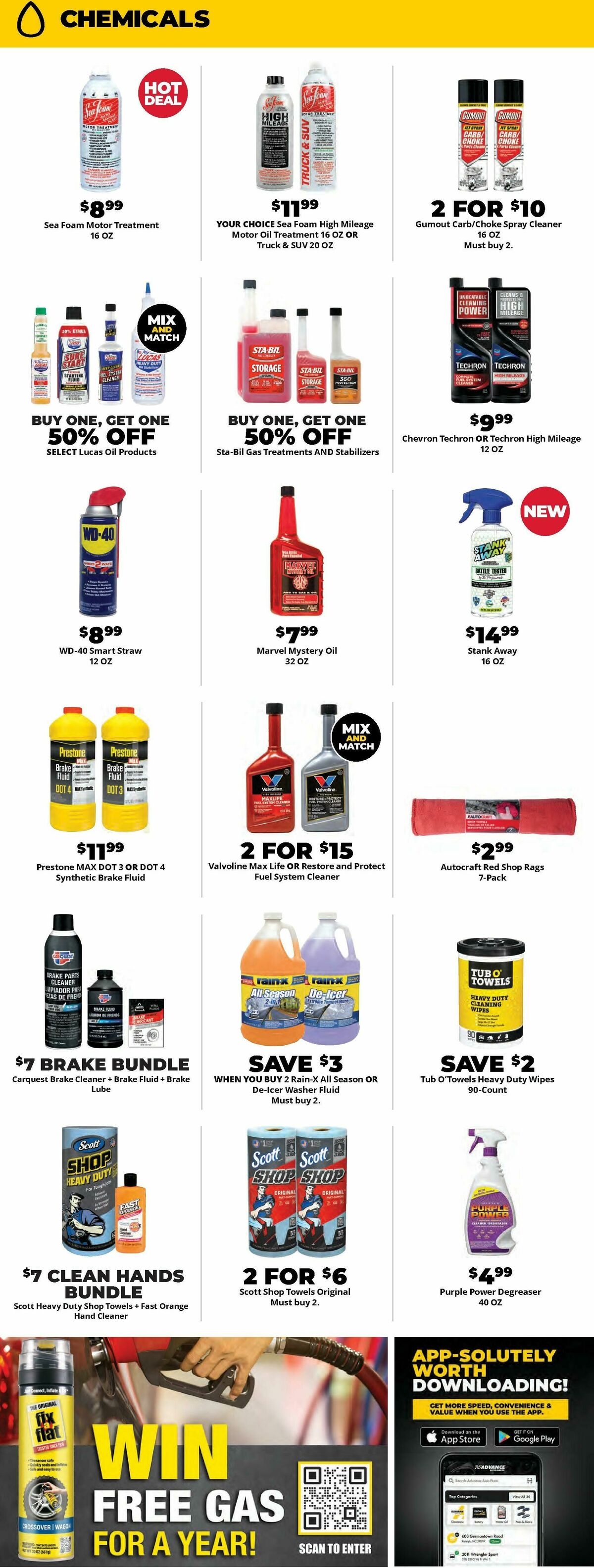 Advance Auto Parts Weekly Ad from October 11