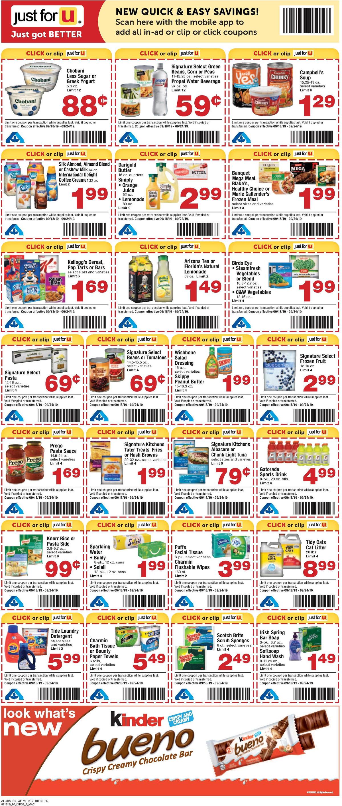 Albertsons Weekly Ad from September 18