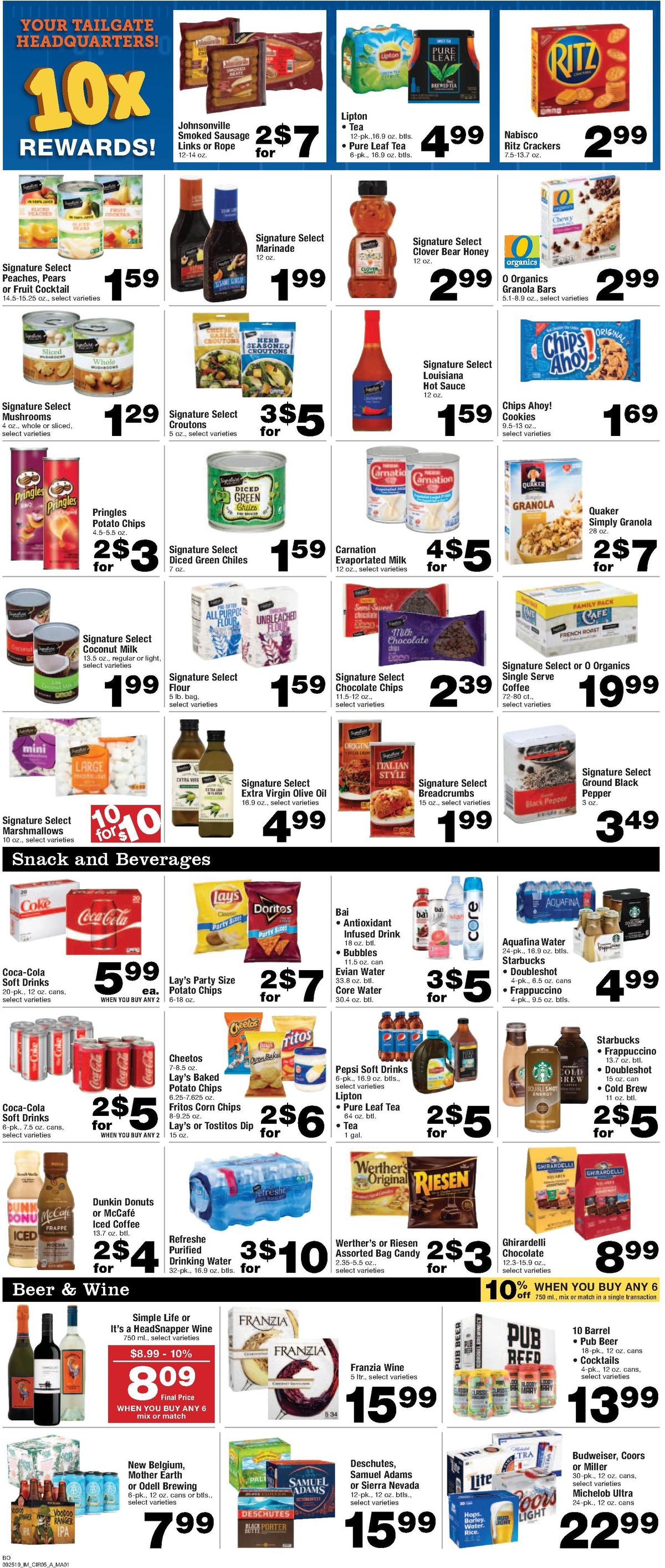 Albertsons Weekly Ad from September 25
