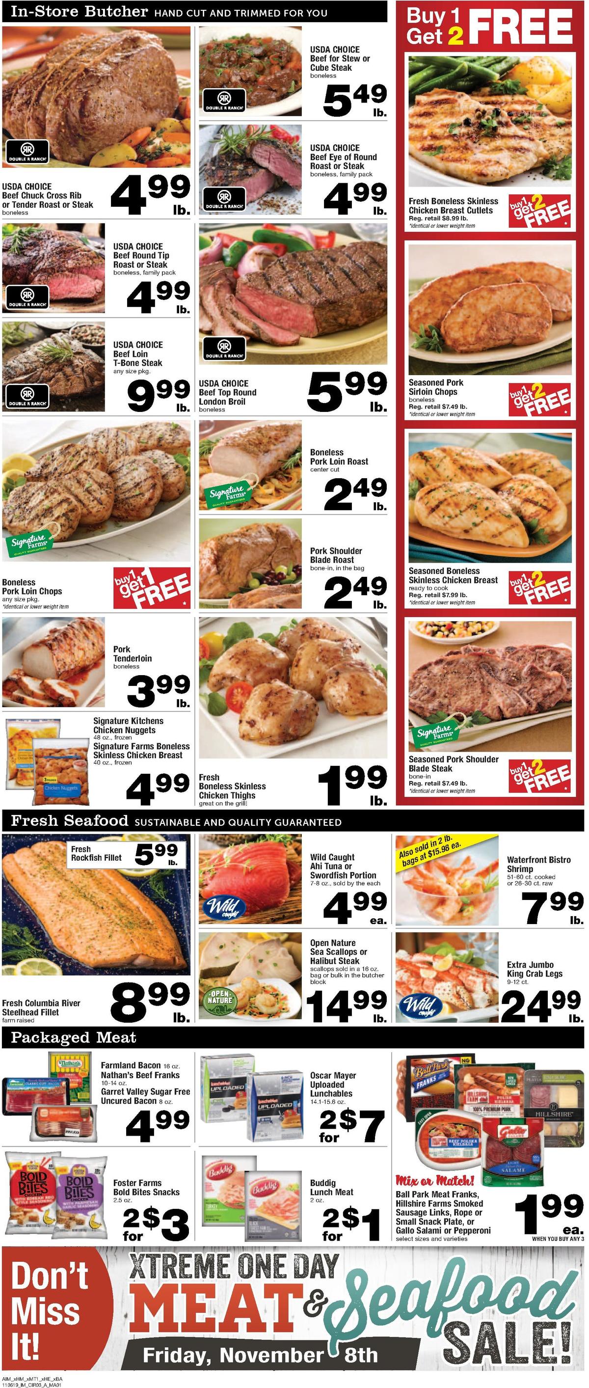Albertsons Weekly Ad from November 6