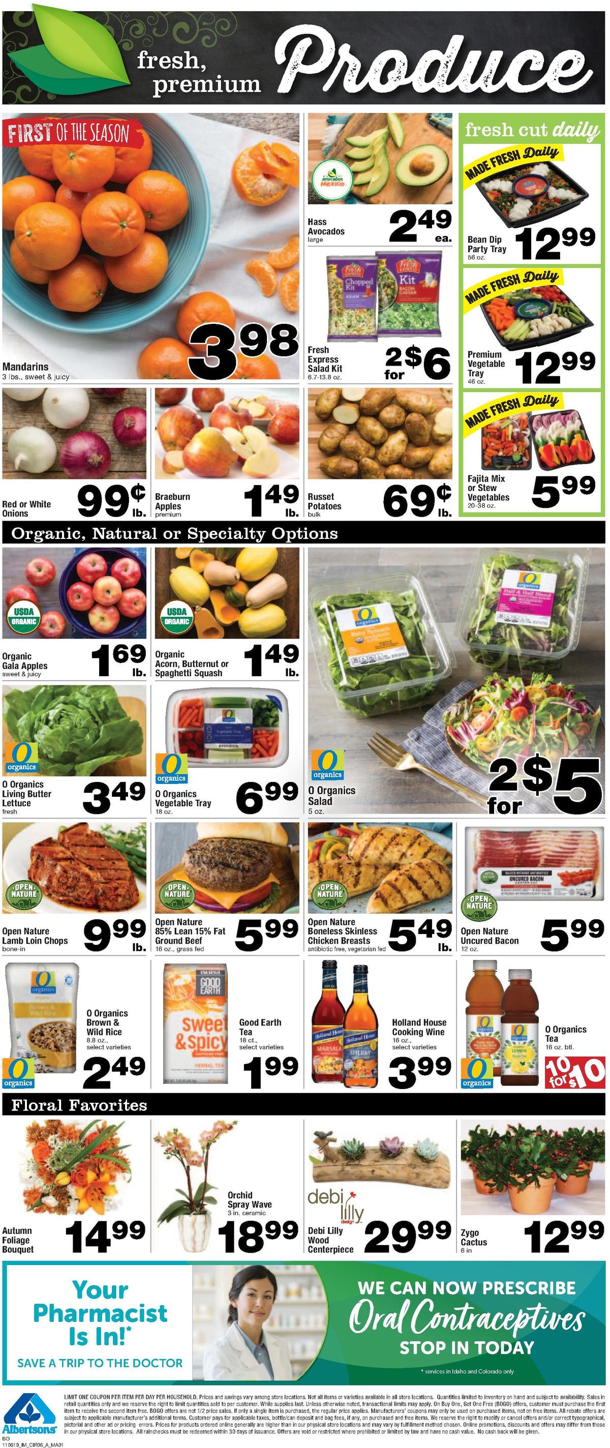 Albertsons Weekly Ad from November 6
