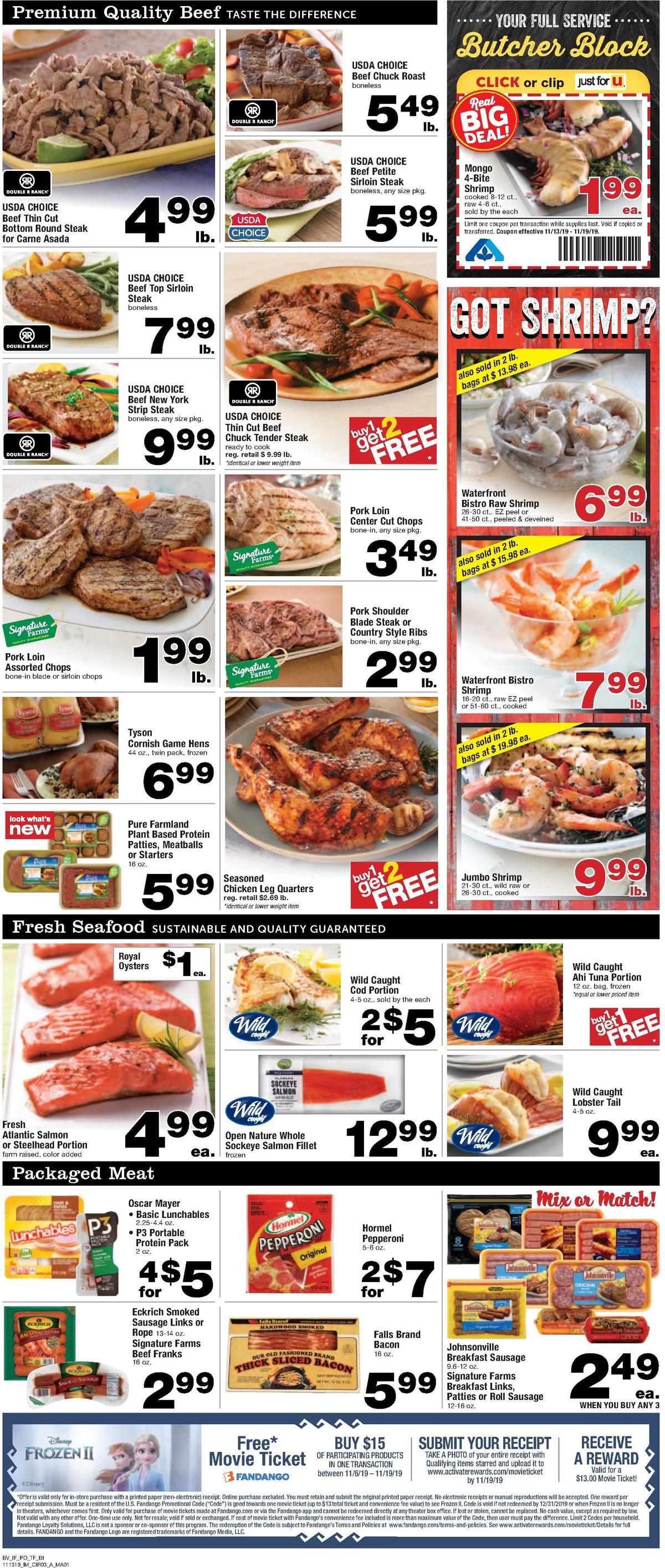 Albertsons Weekly Ad from November 13