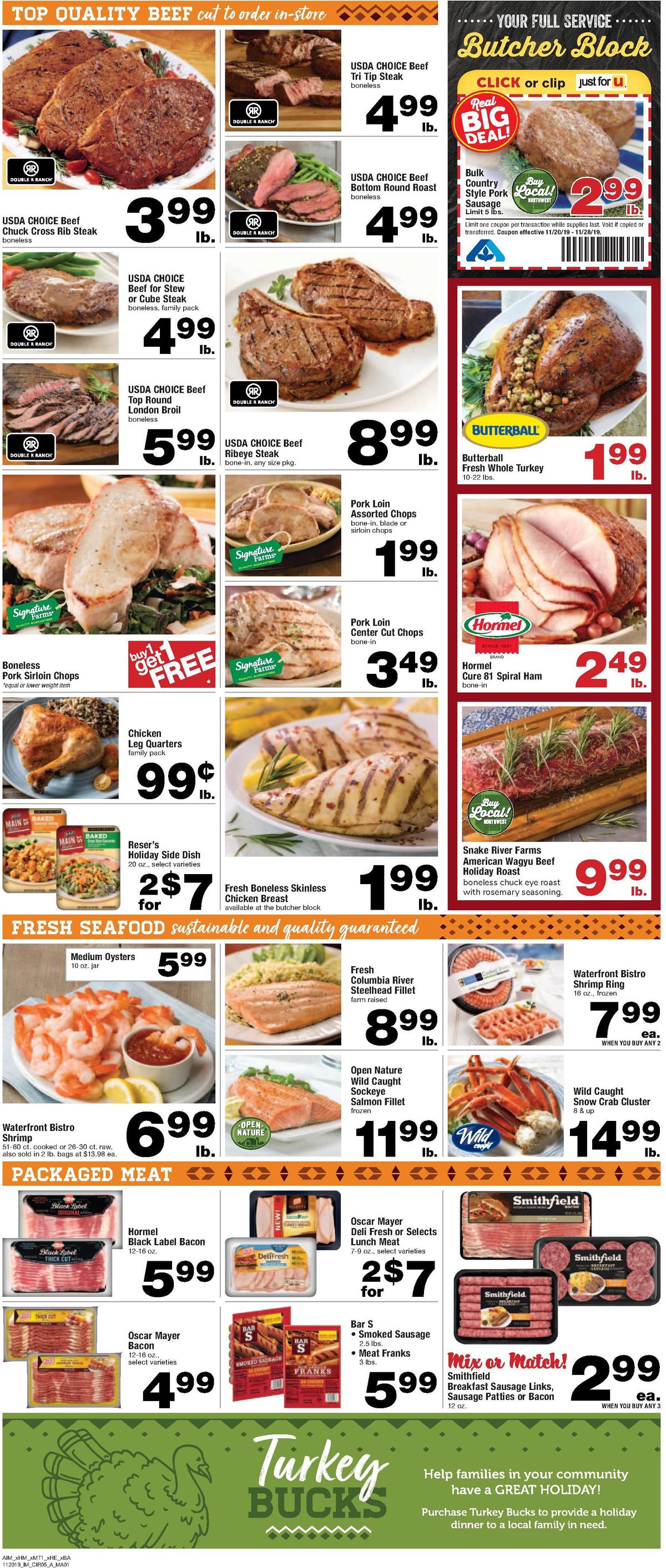 Albertsons Weekly Ad from November 20