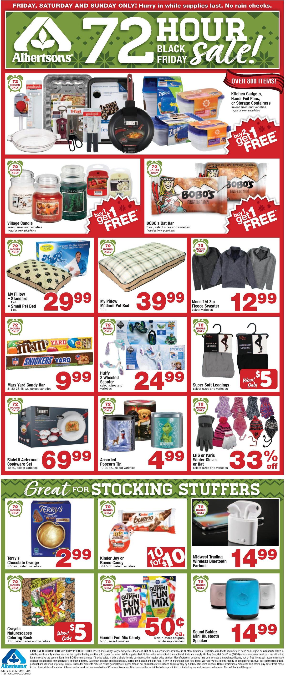 Albertsons Weekly Ad from November 29