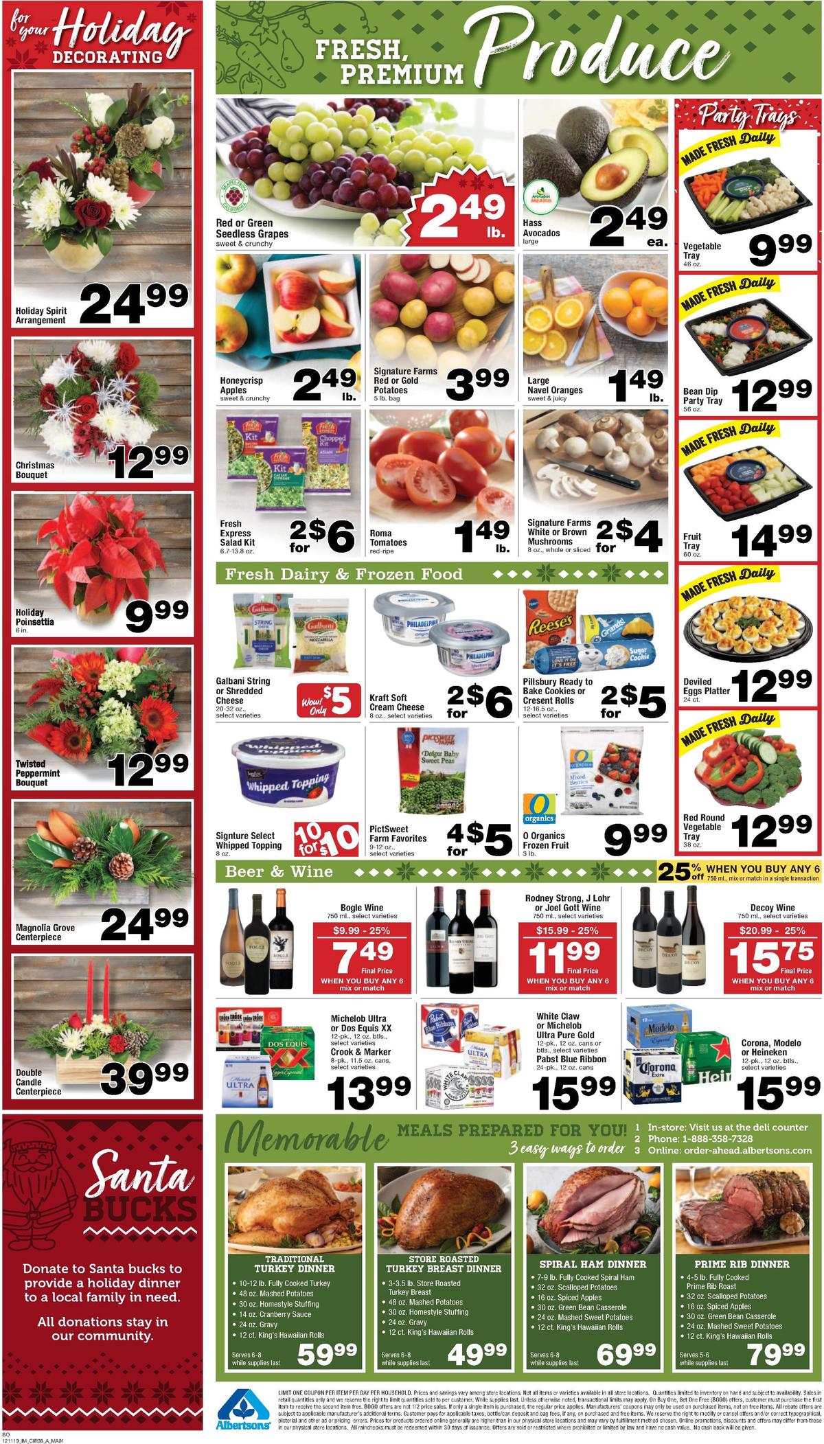 Albertsons Weekly Ad from December 11
