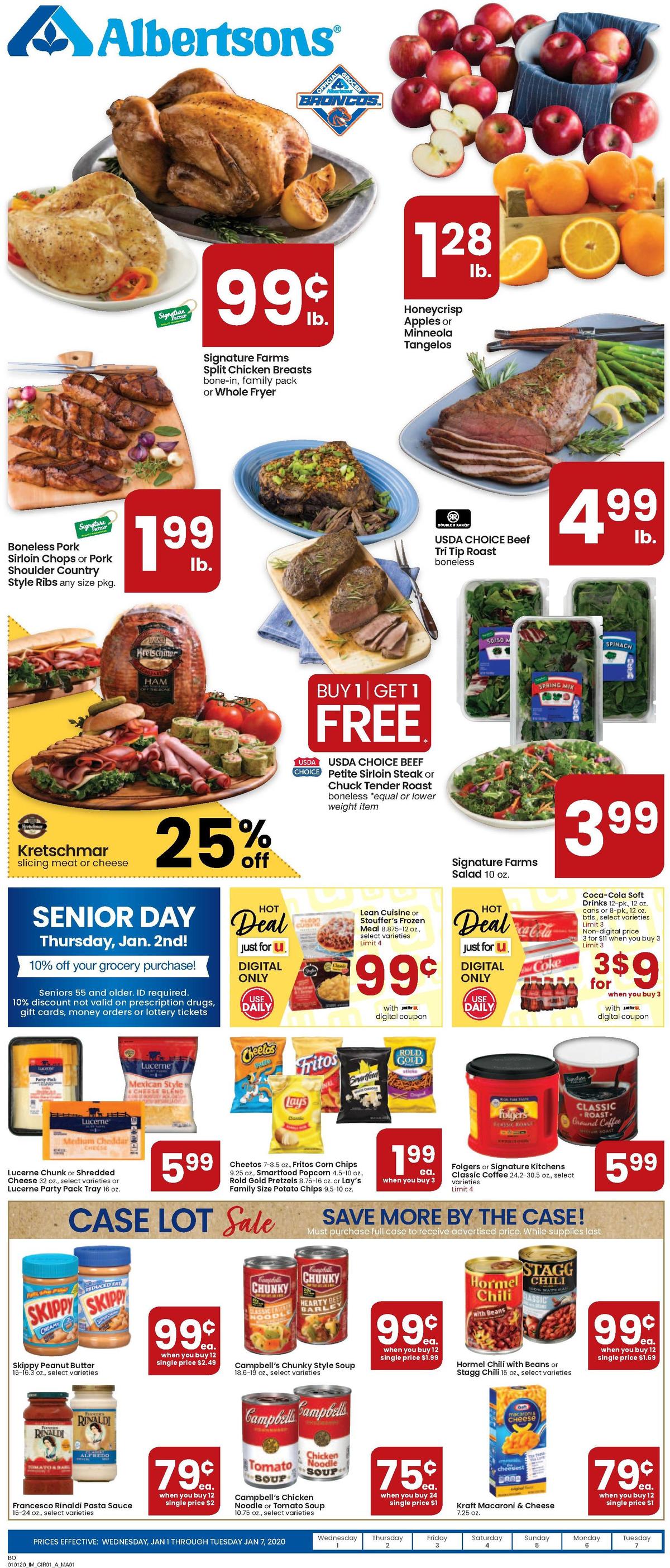 Albertsons Weekly Ad from January 1