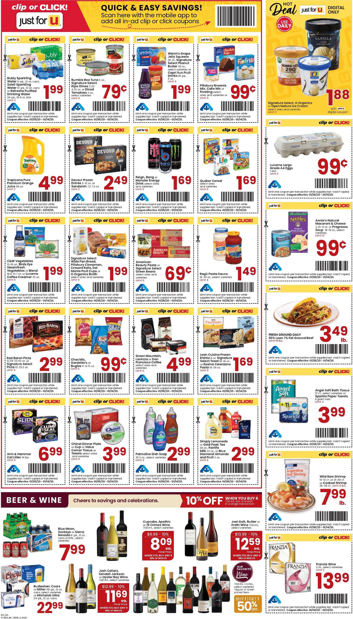Albertsons Weekly Ad from January 8