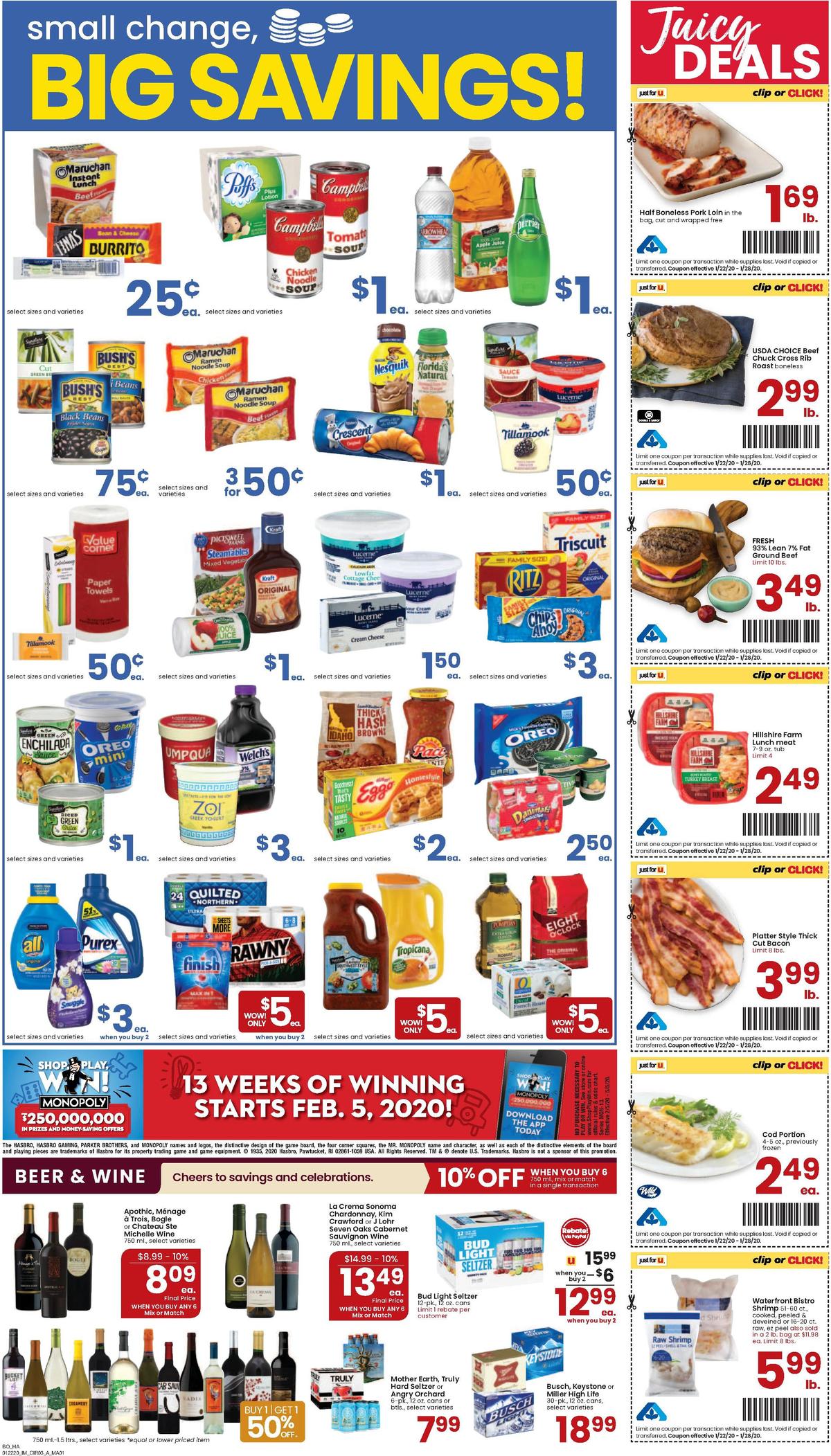 Albertsons Weekly Ad from January 22
