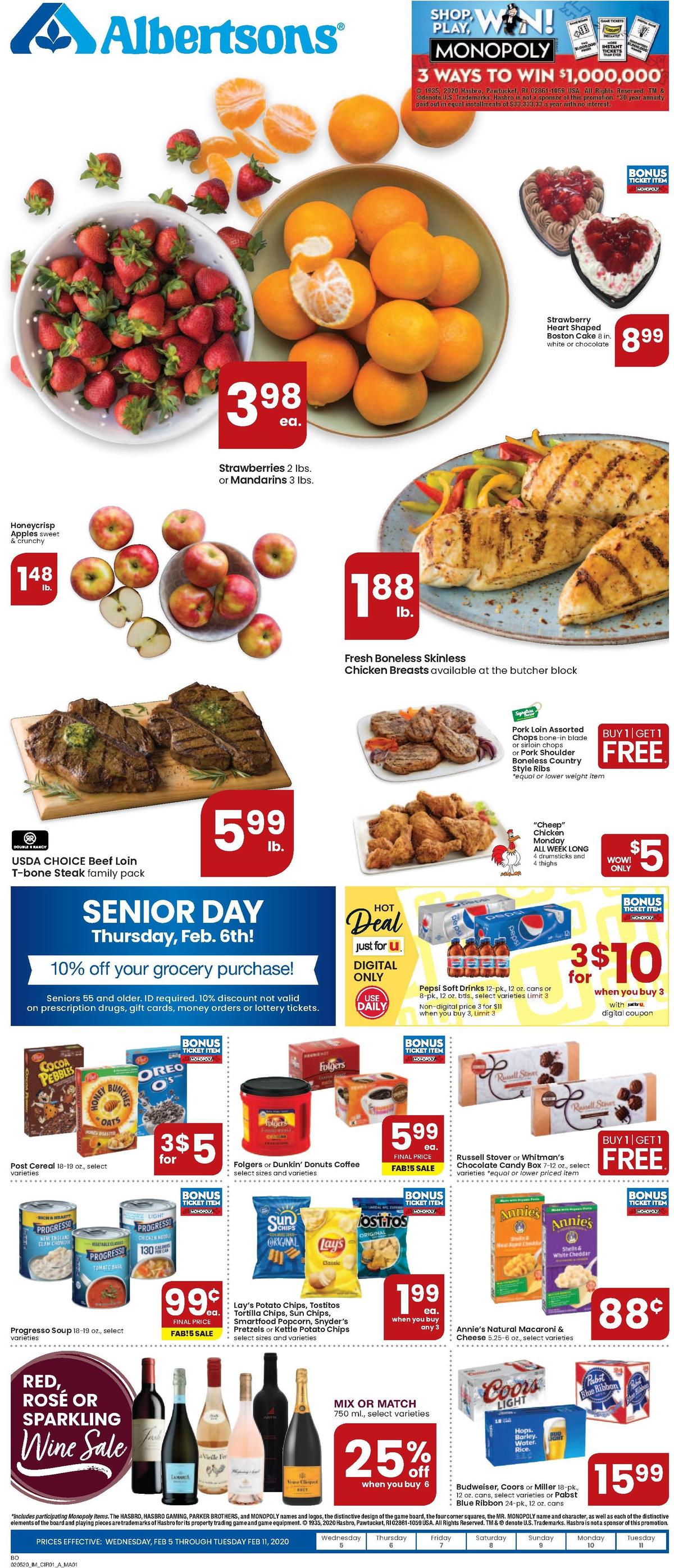 Albertsons Weekly Ad from February 5