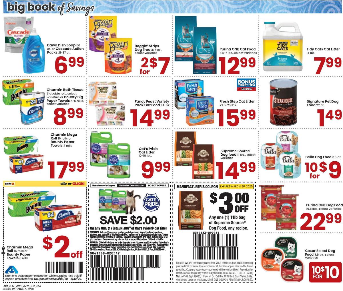 Albertsons Magazine Weekly Ad from March 3