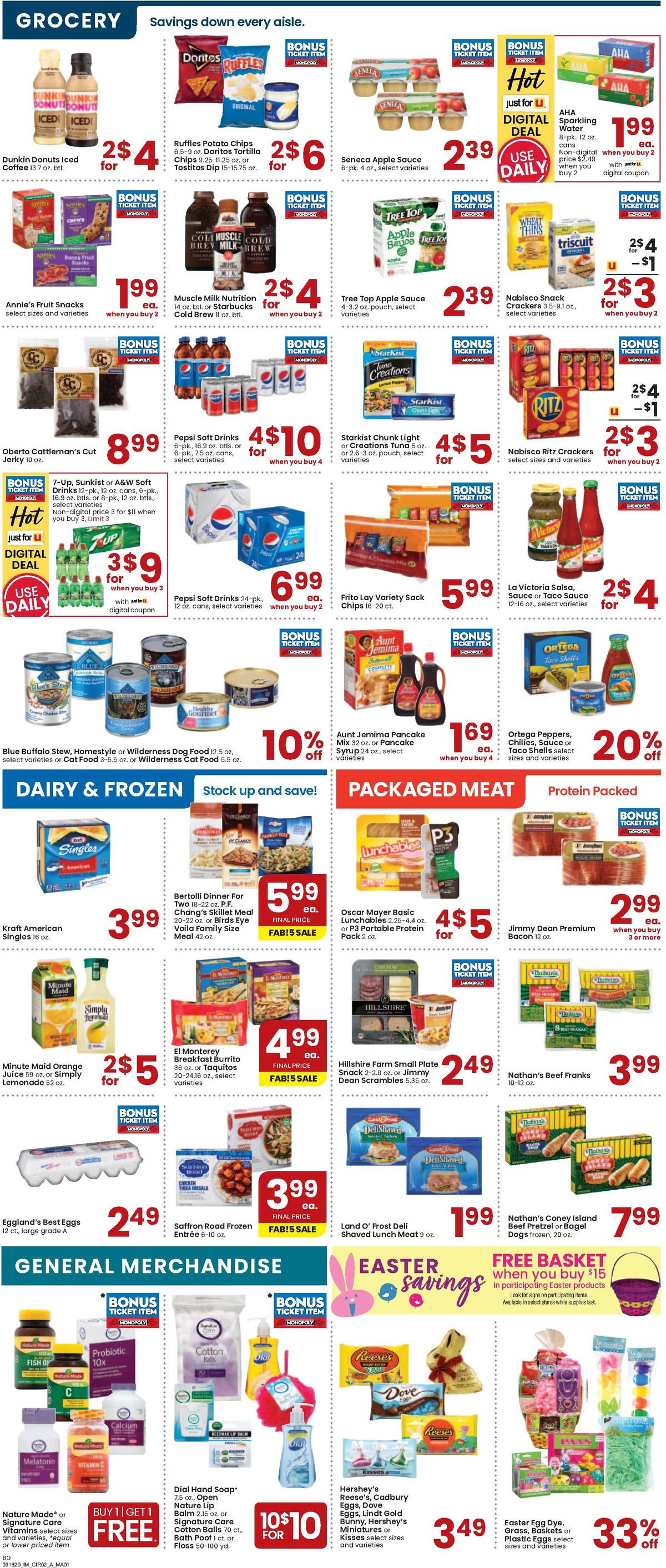 Albertsons Weekly Ad from March 18