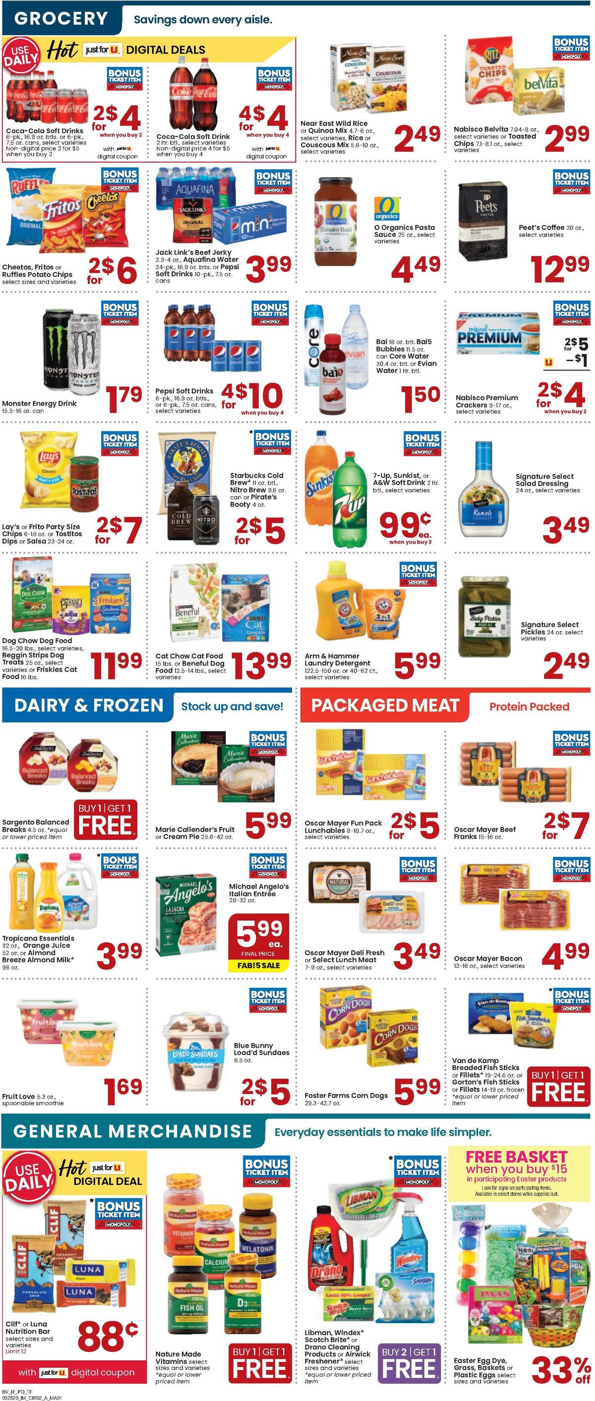 Albertsons Weekly Ad from March 25