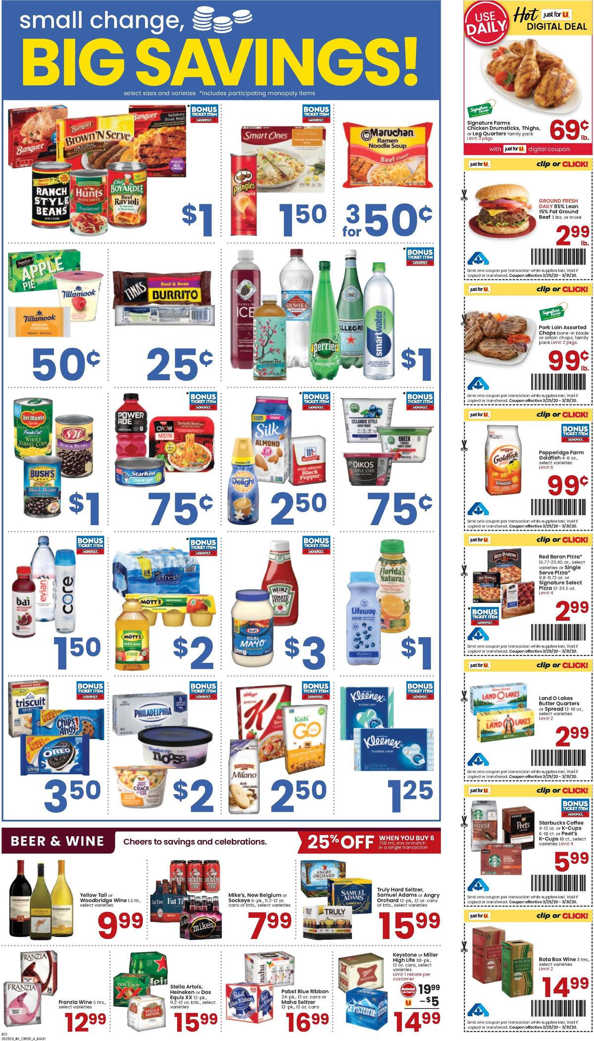 Albertsons Weekly Ad from March 25