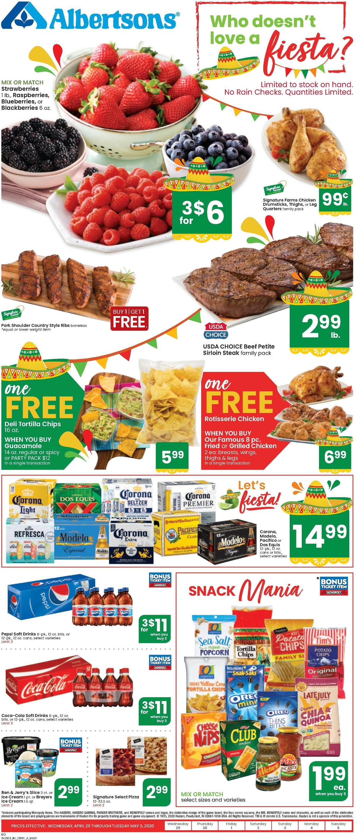 Albertsons Weekly Ad from April 29