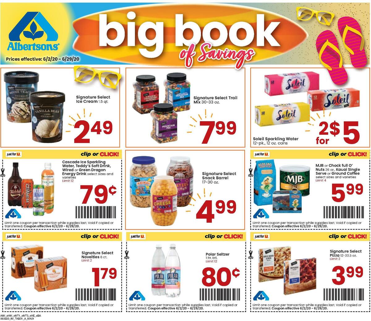 Albertsons Magazine Weekly Ad from June 2