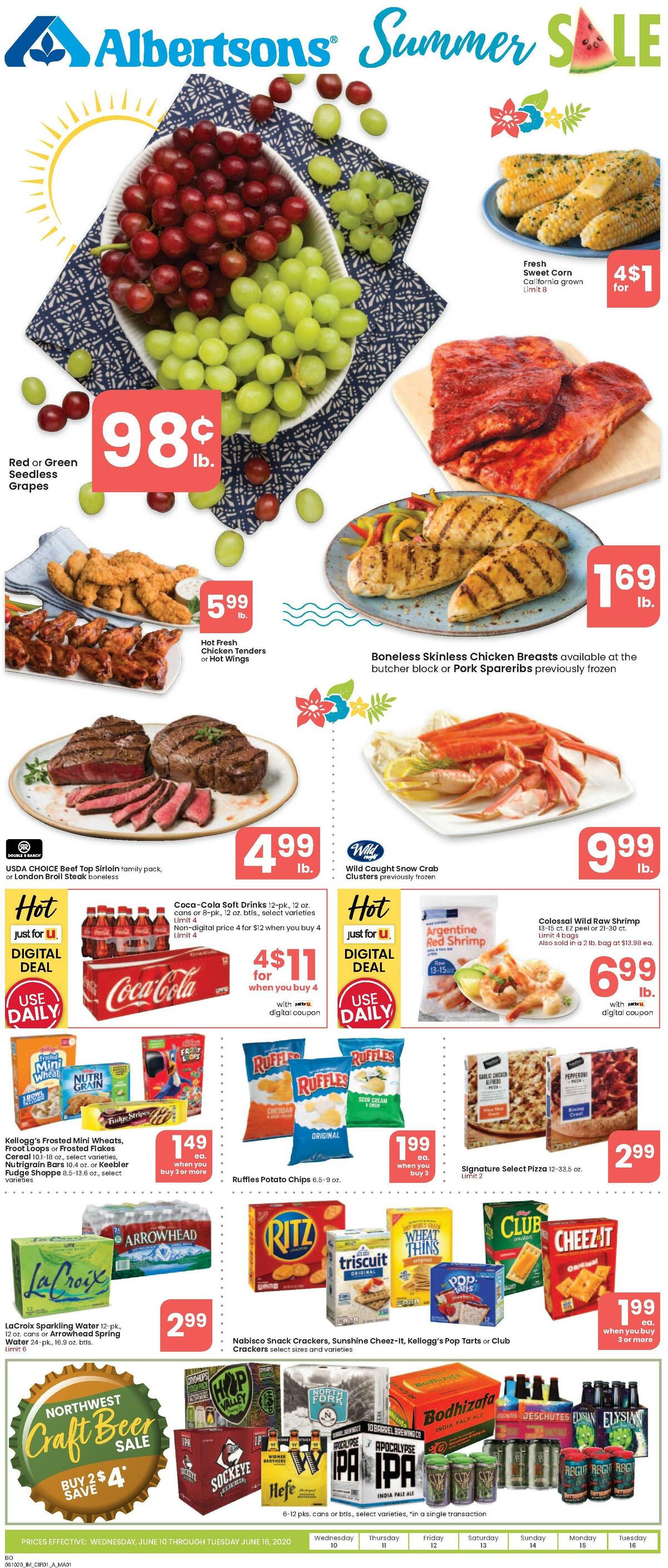 Albertsons Weekly Ad from June 10